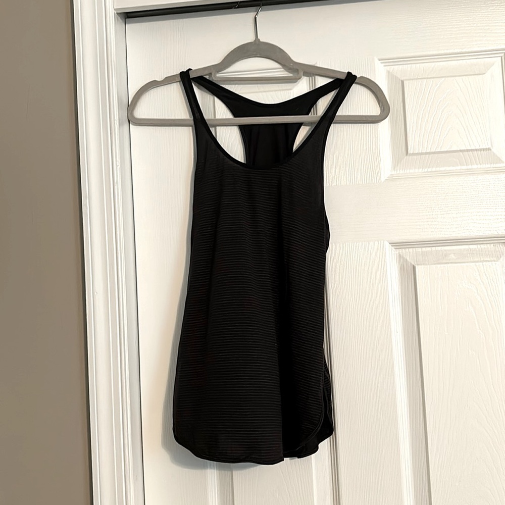 Lululemon muscle tank with stripes